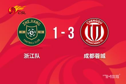中超-蓉城3-1浙江費利佩雙響羅慕洛兩助