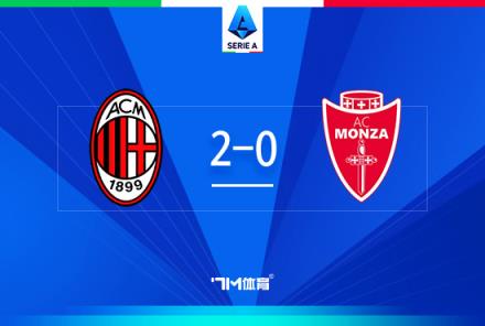 意甲-米蘭2-0蒙扎 菲利克斯任意球破門助球隊暫列第七