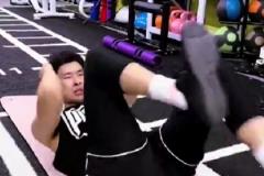 鄒陽展示訓(xùn)練視頻：肌肉的疼痛感是運動員安心訓(xùn)練的保障