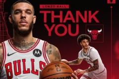 公牛官方：朗佐-鮑爾的旅程是體育史上最動人的鳳凰涅槃之一，祝福他好運