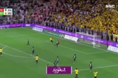 關(guān)鍵先生！阿姆里精準(zhǔn)斜傳本澤馬包抄破門，吉達(dá)國民2-2絕平聯(lián)合