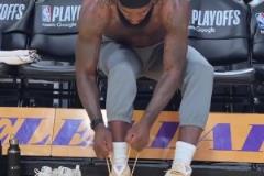 積極備戰(zhàn)G1！休息許久之后 詹姆斯早早開啟賽前熱身