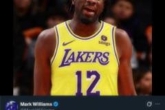 有你在可能就贏了？湖人被淘汰后，馬威第一時間發(fā)推，給出一個意味深長的表情