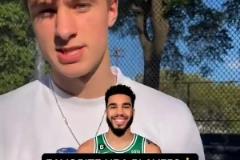 眾星捧月！弗拉格快問(wèn)快答：最喜歡塔圖姆，SGA和KD都聯(lián)系過(guò)我！