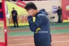 足協(xié)杯第3輪山東泰山vs青島紅獅，賽前馬永康主動與崔康熙握手